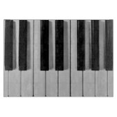 Klavier-Tastatur-Gewohnheits-Schneidebrett Schneidebrett (Vorderseite)