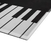 Klavier-Tastatur-Glasschneiden-Brett Schneidebrett (Ecke)