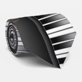 Klavier-Tastatur Krawatte (Gerollt)