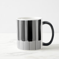 Klavier-Tastatur-kundenspezifische Kaffee-Tasse