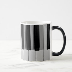 Klavier-Tastatur-kundenspezifische Kaffee-Tasse Verwandlungstasse