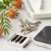 Klavier-Tastatur-"Schlüssel-" Kette Schlüsselanhänger (Seite)