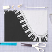 Klavier-Tastatur Seidenpapier (Handwerk)