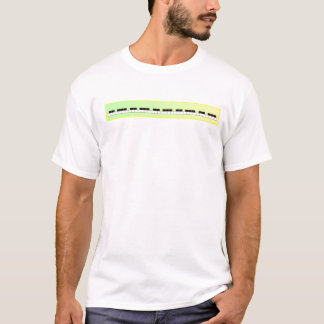 Klavier-Tastatur-Shirt T-Shirt