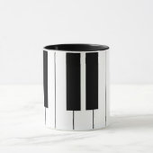Klavier-Tastatur-Tasse Tasse (Zentrum)