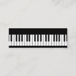 Klavier-Tastatur-Telefonkarte Telefonnummerkarte