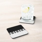 Klavier-Tasten Getränkeuntersetzer (Rechte Seite)