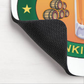 Klavier-trinkendes Team Mousepad (Ecke)