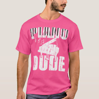 Klavier-Typ-Shirt-Musik-Player-Musical-Jazz-Musike T-Shirt