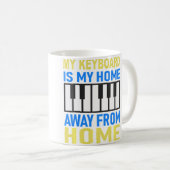 Klavier und Keyboards spielen Kaffeetasse (VorderseiteRechts)