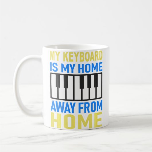 Klavier und Keyboards spielen Kaffeetasse (Links)