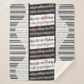 Klavier und Musik 2 Sherpadecke (Vorderseite)