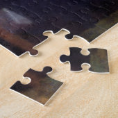 Klavier und Noten auf Stand Puzzle (Seite)