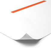 Klavier - Vergessen Sie nicht, wer Ihnen zuhört Poster (Ecke)