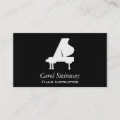 Klavier Visitenkarte (Vorderseite)