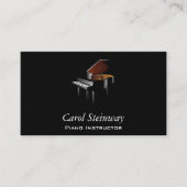 Klavier Visitenkarte (Vorderseite)