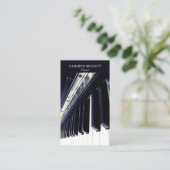 Klavier-Visitenkarte Visitenkarte (Stehend Vorderseite)