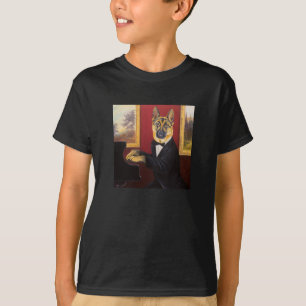 Klavier-Walzer des Schäferhund- T-Shirt
