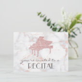 Klavierbesprechung Einladung (Stehend Vorderseite)