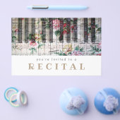 Klavierblumendesign Flyer (Einzeln)