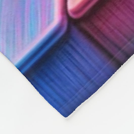 Klavierdesign Fleecedecke (Ecke)