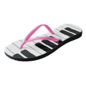 Klavierflöße Badesandalen (Schrägansicht)