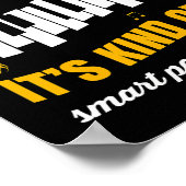 Klaviergeschenk für Orchestermusiker Musikinstrume Poster (Ecke)