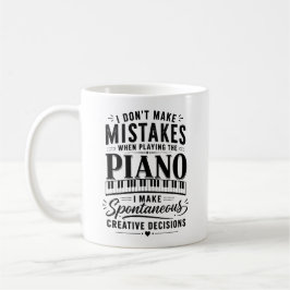 Klaviergeschenk für Pianist und Musiklehrer Kaffeetasse