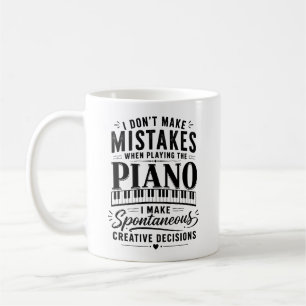 Klaviergeschenk für Pianist und Musiklehrer Kaffeetasse