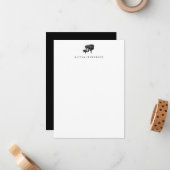 Klaviergeschosse - Personalisierte Klavier-Mitteil Mitteilungskarte (Vorderseite/Rückseite Beispiel)