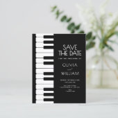 Klavierhochzeit Save The Date (Stehend Vorderseite)