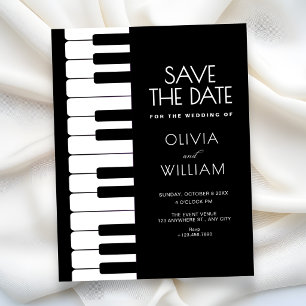 Klavierhochzeit Save The Date