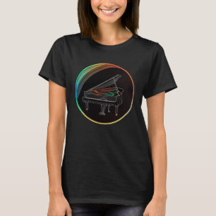 Klavierinstrument für Pianist Musician Keyboard Pl T-Shirt