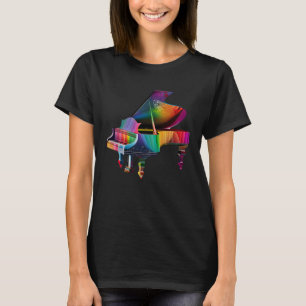 Klavierinstrument für Pianist Musician Keyboard Pl T-Shirt
