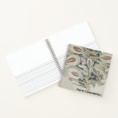 Klavierkomposition Notizblock (Innenseite)