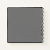 Klavierkomposition Notizblock (Rückseite)