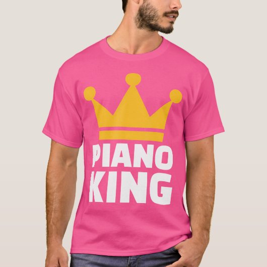 Klavierkönig T-Shirt (Vorderseite)