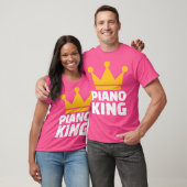 Klavierkönig T-Shirt (Unisex)