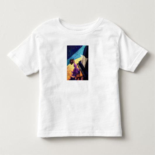 Klavierkonzert Kleinkind T-shirt (Vorderseite)