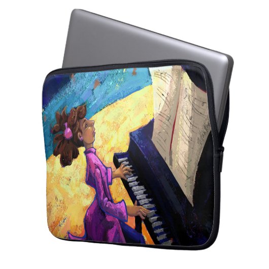 Klavierkonzert Laptopschutzhülle (Vorderseite Links)