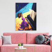 Klavierkonzert Leinwanddruck (Insitu (Wohnzimmer))