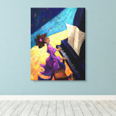 Klavierkonzert Leinwanddruck (Insitu (Holzboden))