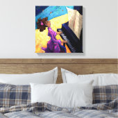 Klavierkonzert Leinwanddruck (Insitu (Schlafzimmer))
