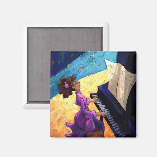 Klavierkonzert Magnet (Vorderseite/Rückseite)