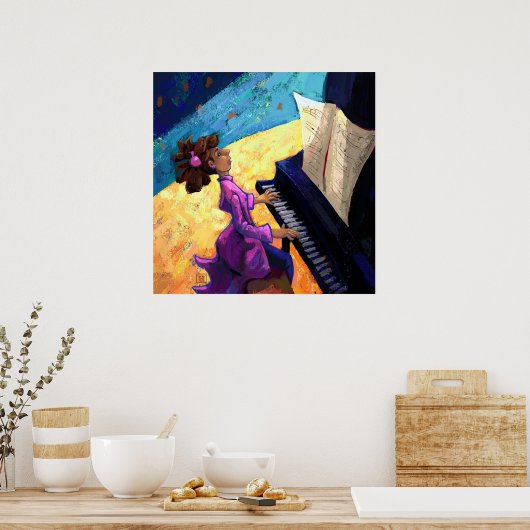 Klavierkonzert Poster (Küche)