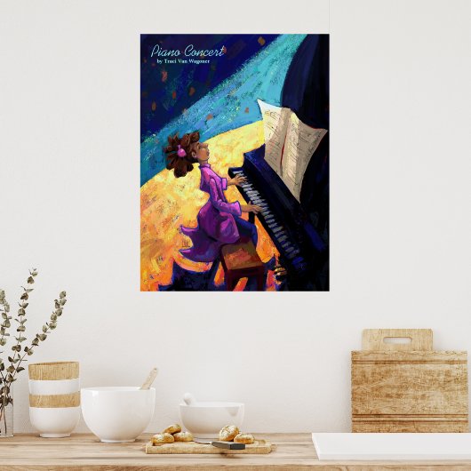 Klavierkonzert Poster (Küche)