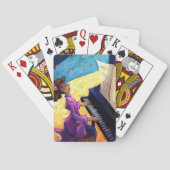 Klavierkonzert Spielkarten (Rückseite)