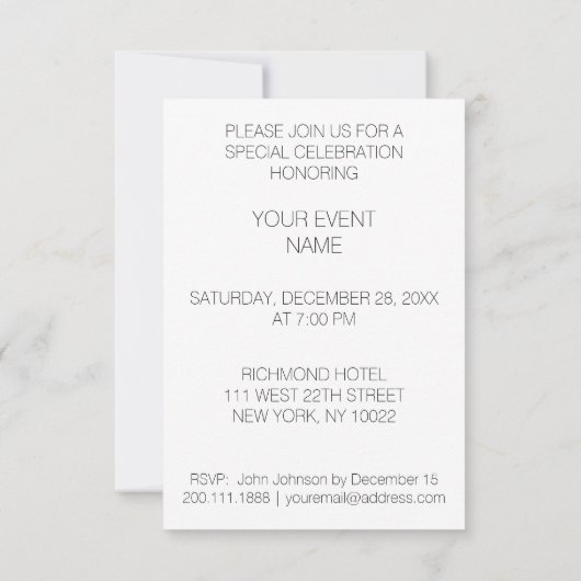 Klavierkonzertfestival Einladung Vip Einladung (Rückseite)