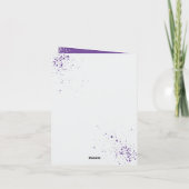 Klavierkunst Einladung (Rückseite)