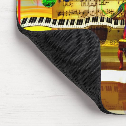 Klavierkunst Mousepad (Ecke)